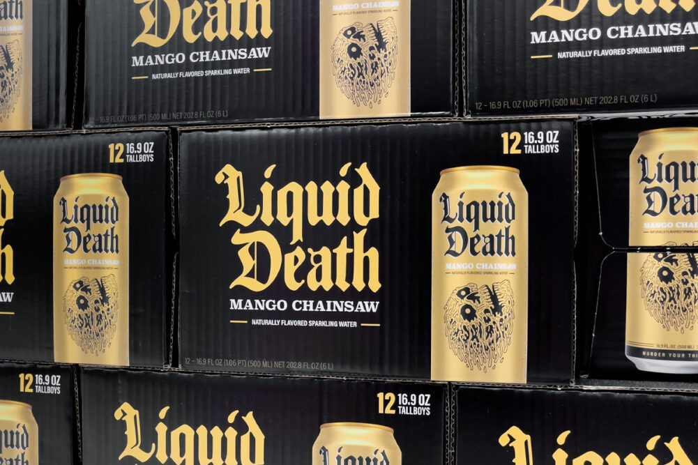 Liquid Death water