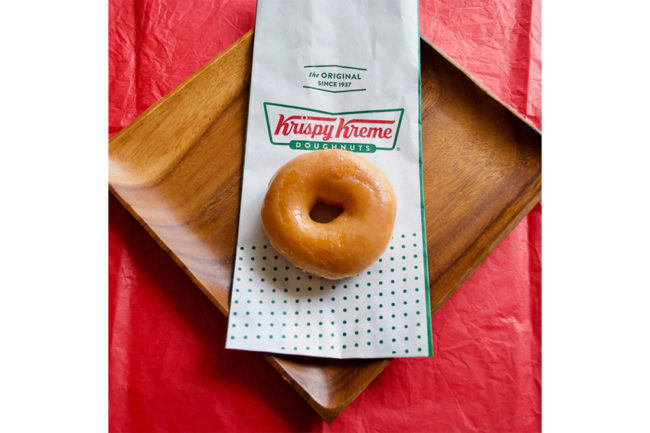 Krispy Kreme donut