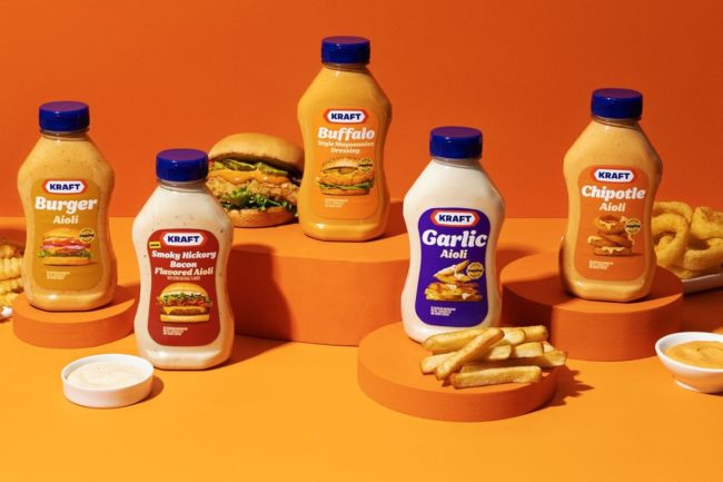 Kraft creamy sauce line up