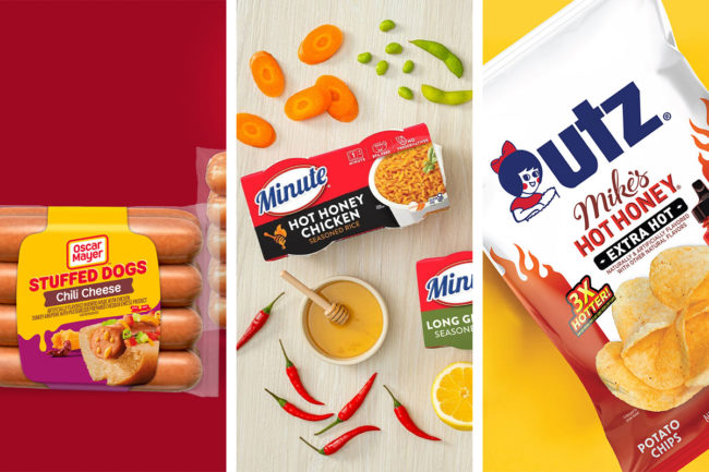 New products from Oscar Mayer, Utz and Riviana foods