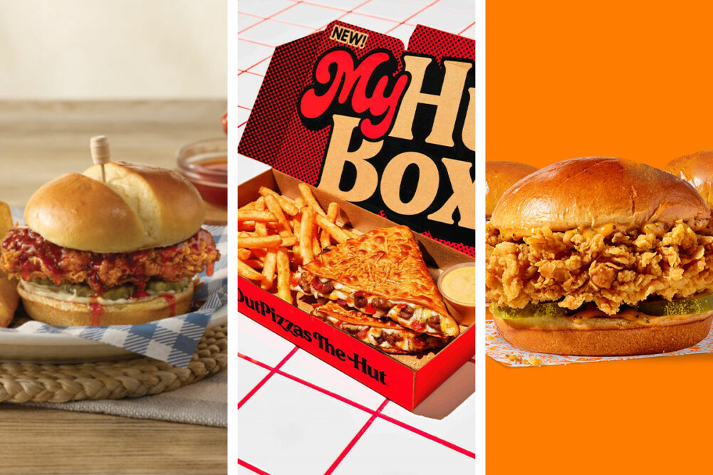 New products from Cracker Barrel, Pizza Hut and Popeyes