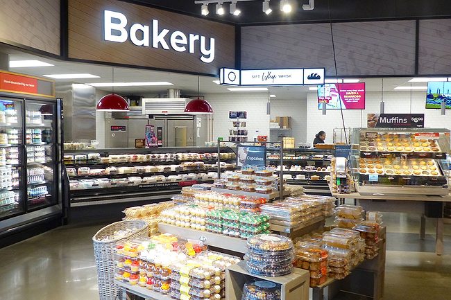 Photo of inside a supermarket