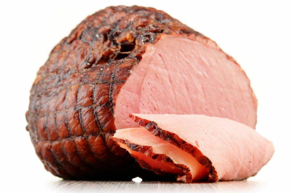 Sliced ham