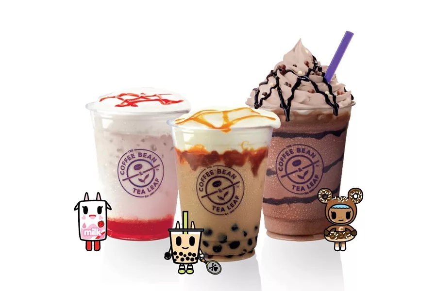 Coffee bean and tea leaf lead