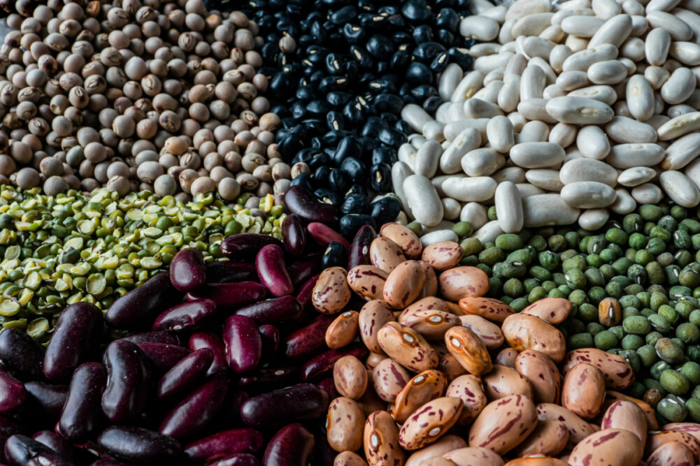 Beans and grains