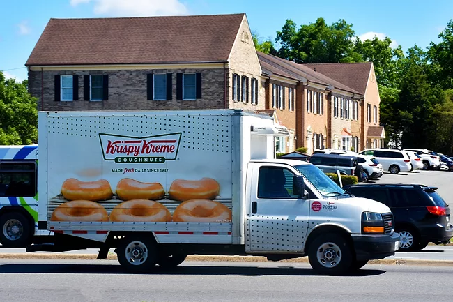 Krispy Kreme truck