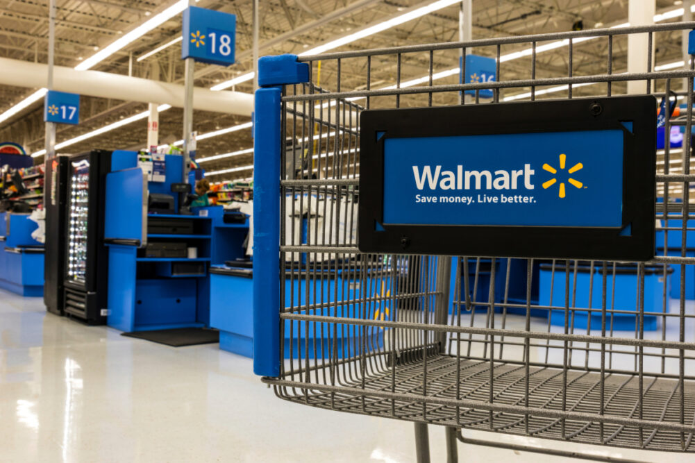 Walmart shopping cart