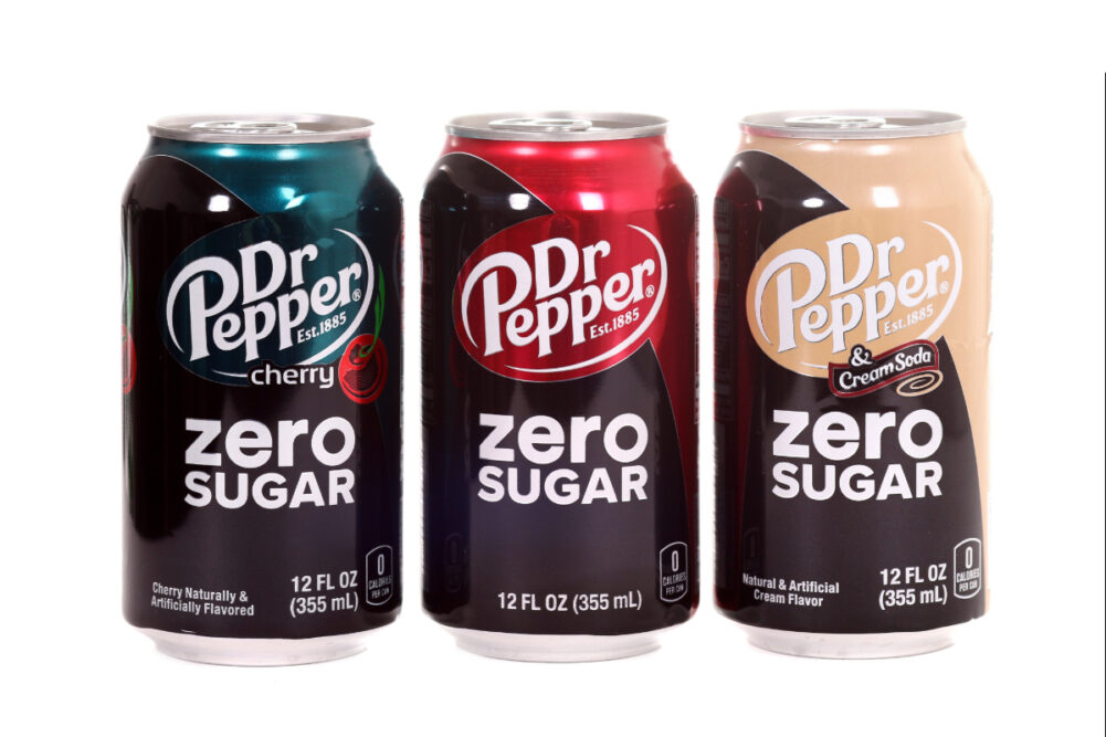 dr pepper zero sugars