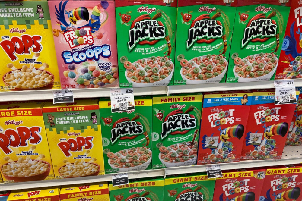 Kellog cereals