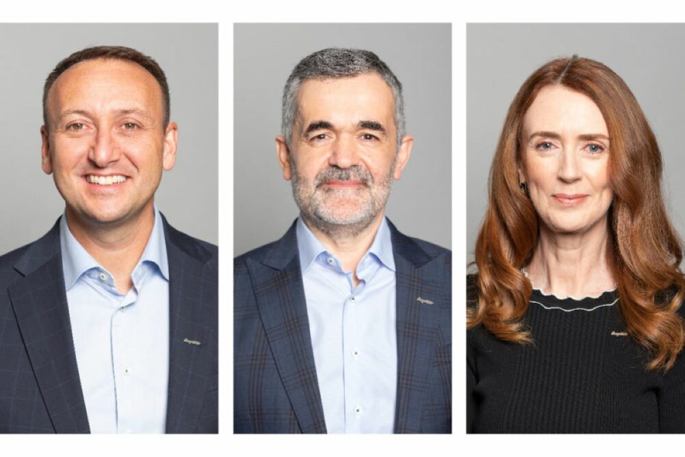 Carl Colliza, Frank Guido and Leanna Cutts