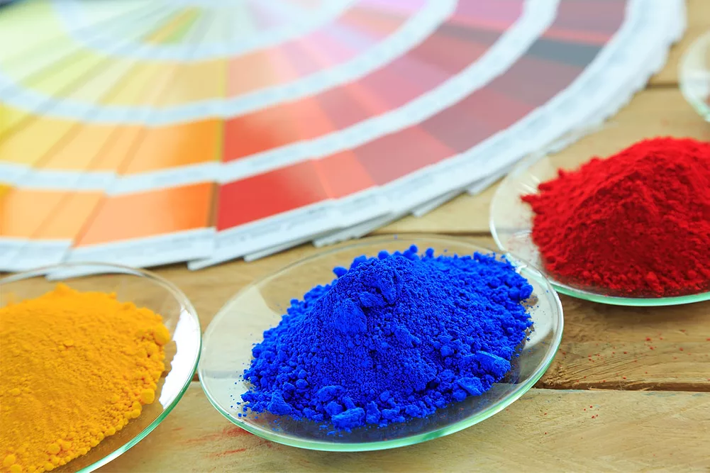 powdered colors