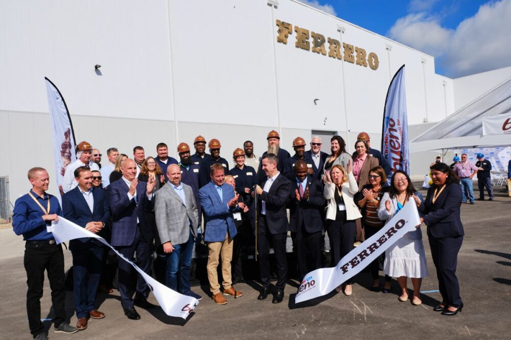ferrero ribbon cutting