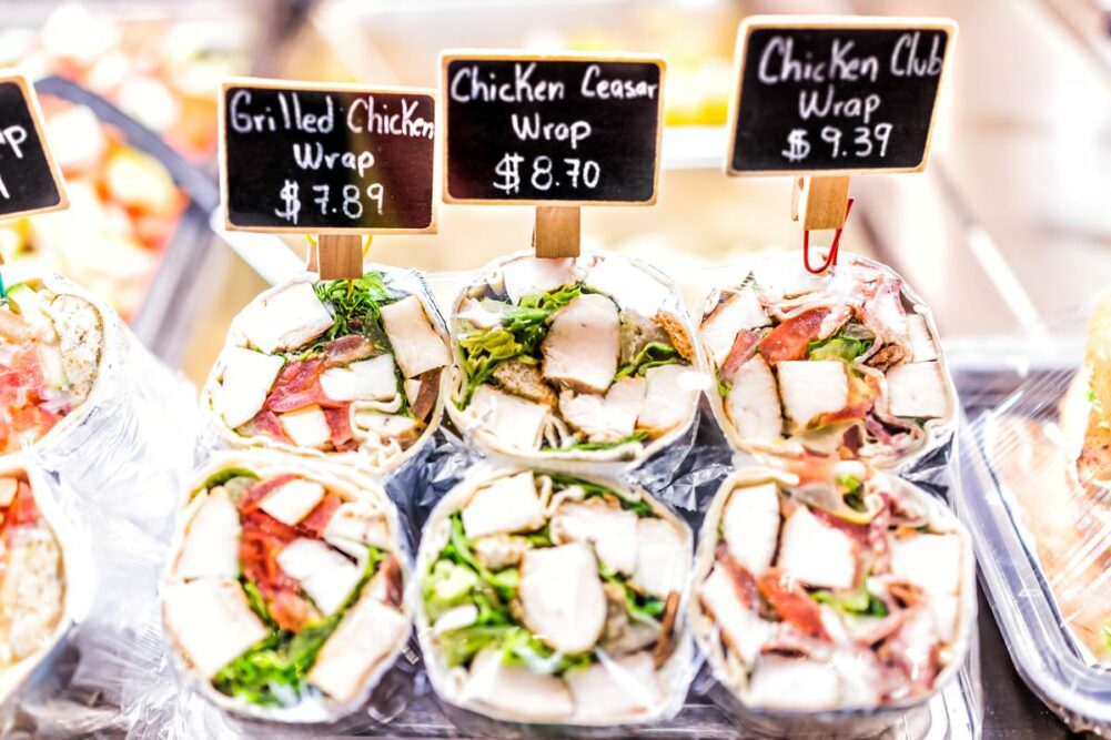 chicken wraps