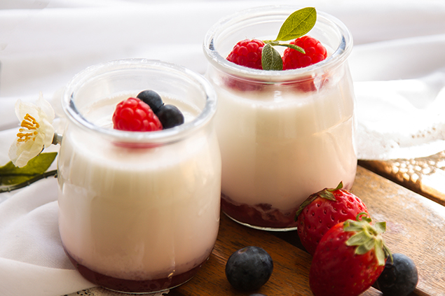 yogurt in jar