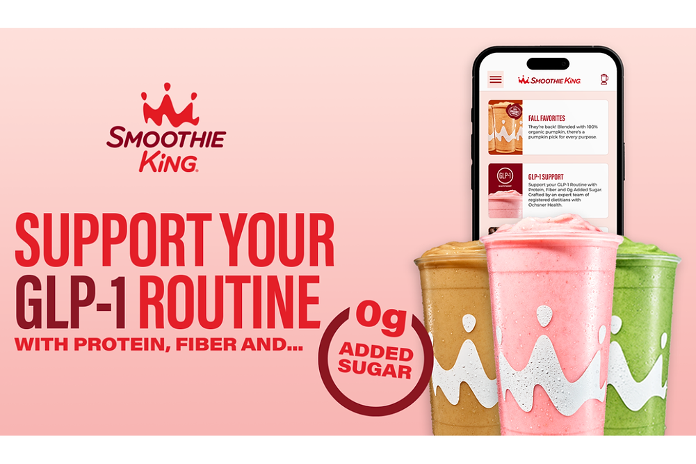 Smoothie King introduces menu for GLP1 users Food Business News