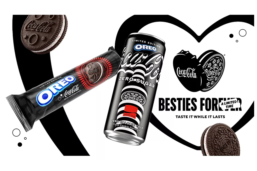 Coca cola and oreo lead