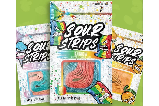 Hershey sour strips
