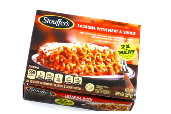 stouffer's lasagna