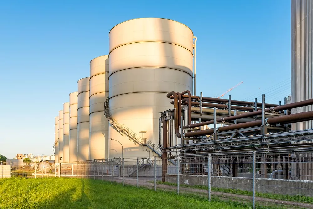 Soybean oil plant