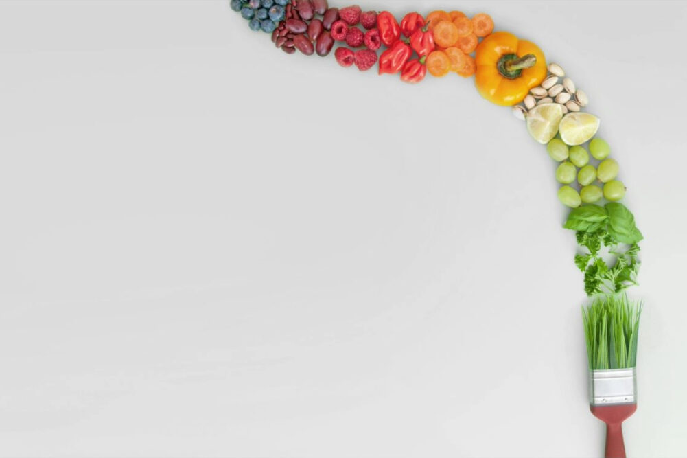 balanced diet, food brush