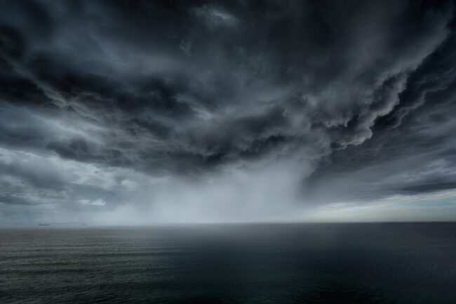 dark clouds