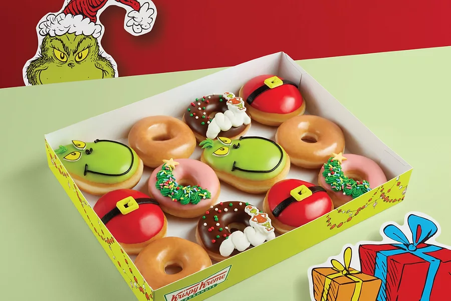 Krispy kreme grinch collection