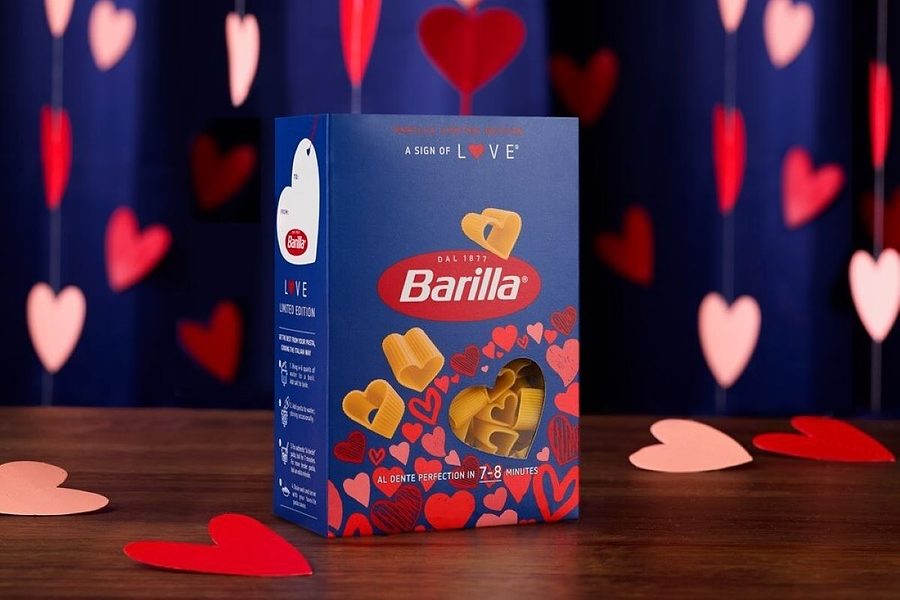 Barilla heart pasta