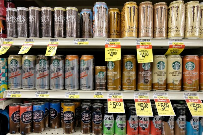 energy drinks