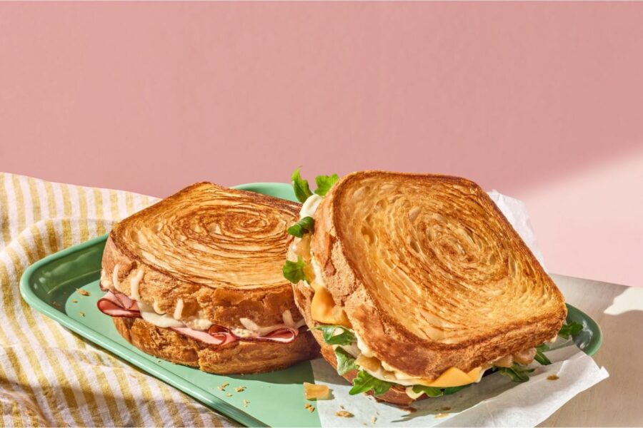 Panera croissant toast