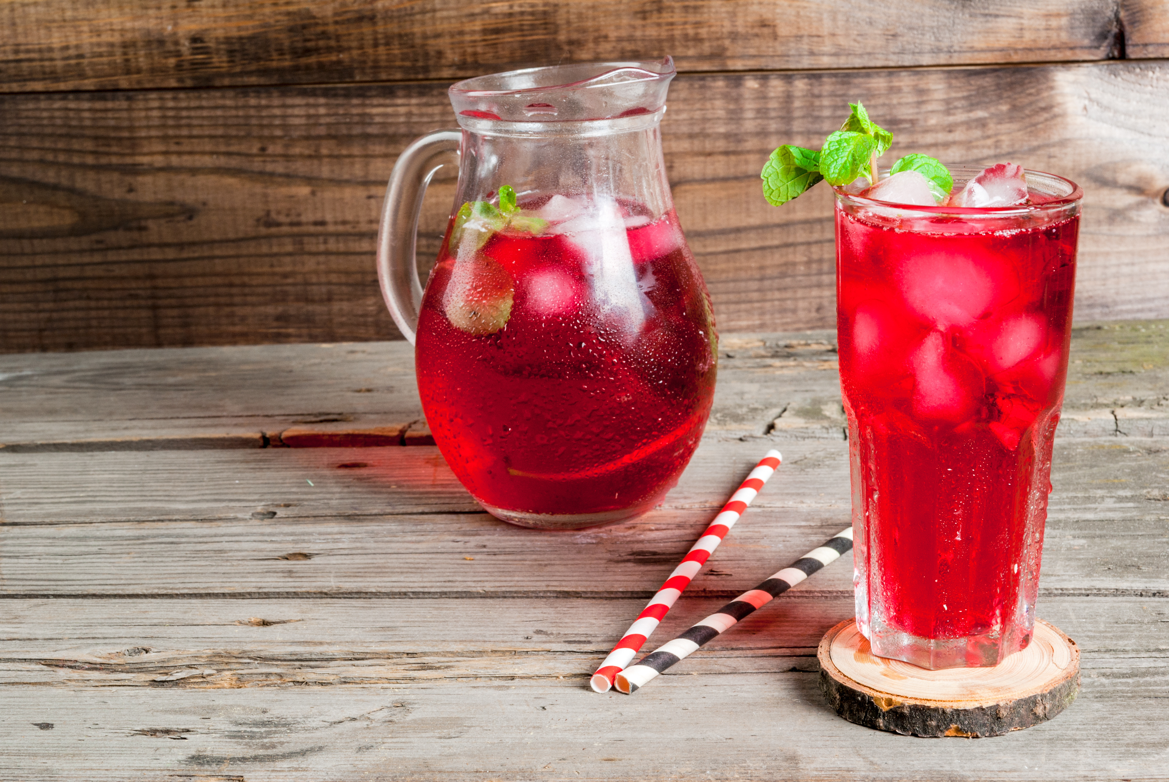 red beverage