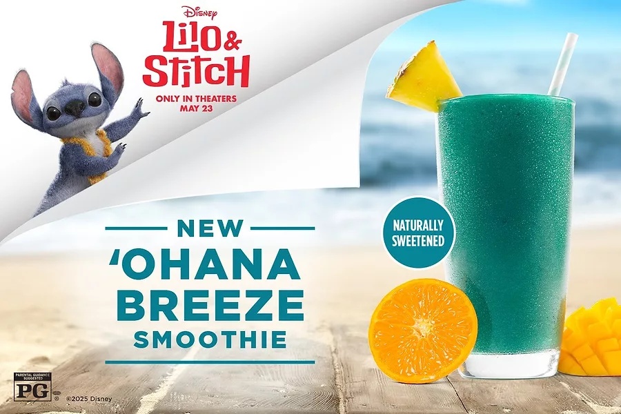 Tropical smoothie cafe   ohana breeze smoothie