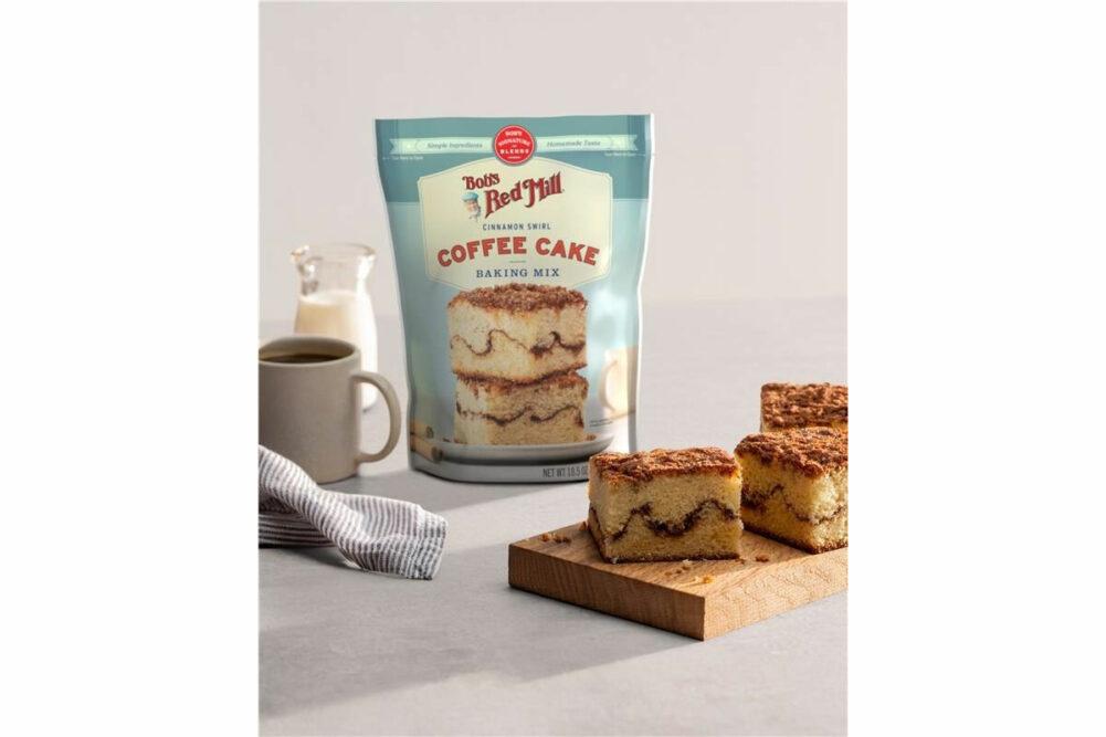 Bob’s Red Mill unveils new coffee cake mix