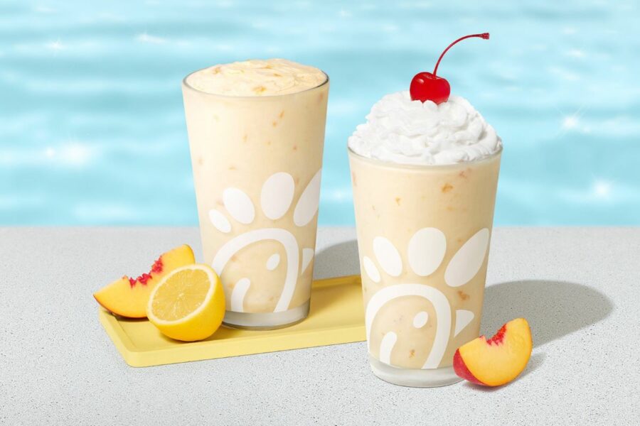 Chick fil a peach frosted lemonade