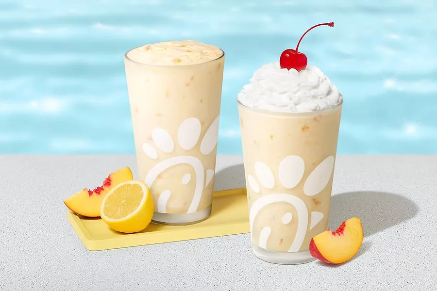 Chick fil a peach frosted lemonade