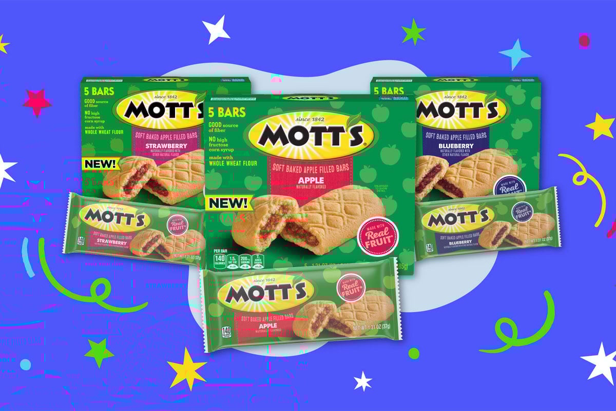 General Mills, Mott’s launch new soft-baked line