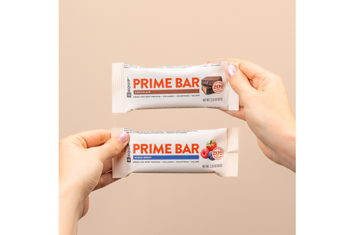 Equip Foods ‘beefs up’ protein bar category