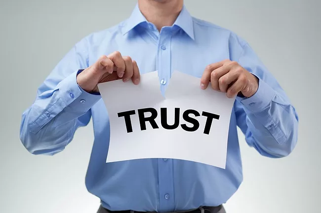 broken trust