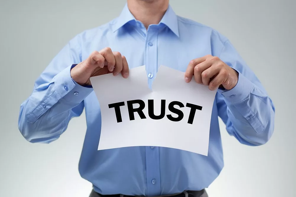 broken trust