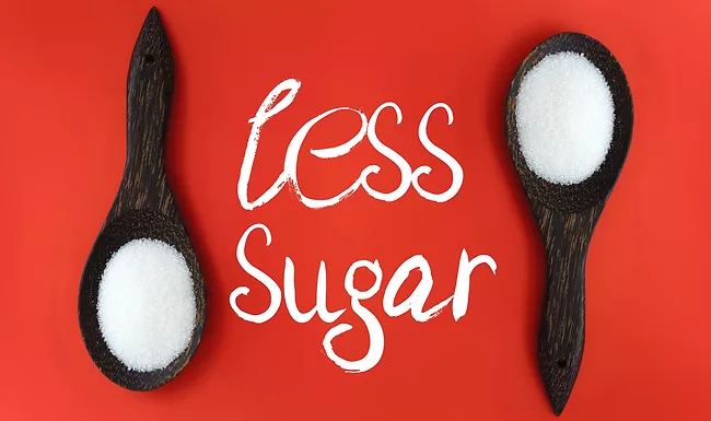 less sugar