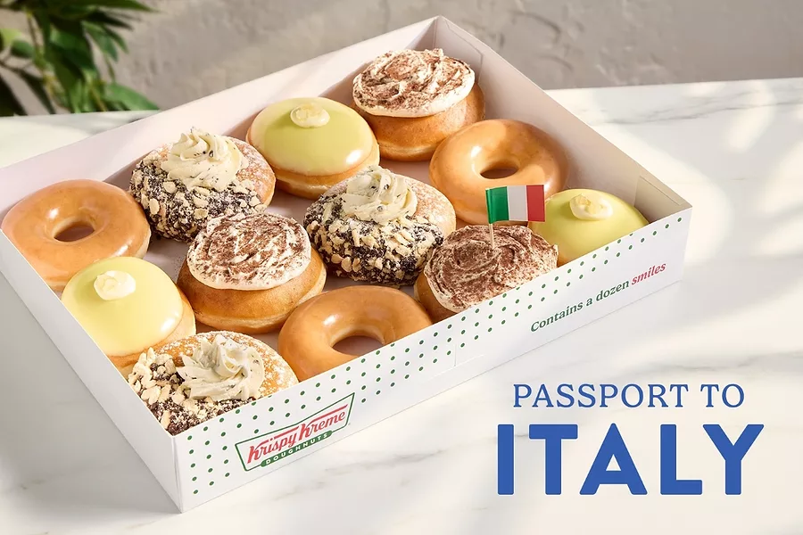 Krispy kreme italian donuts