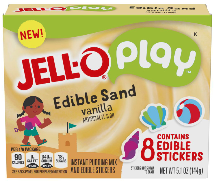 Jell-O Play edible sand