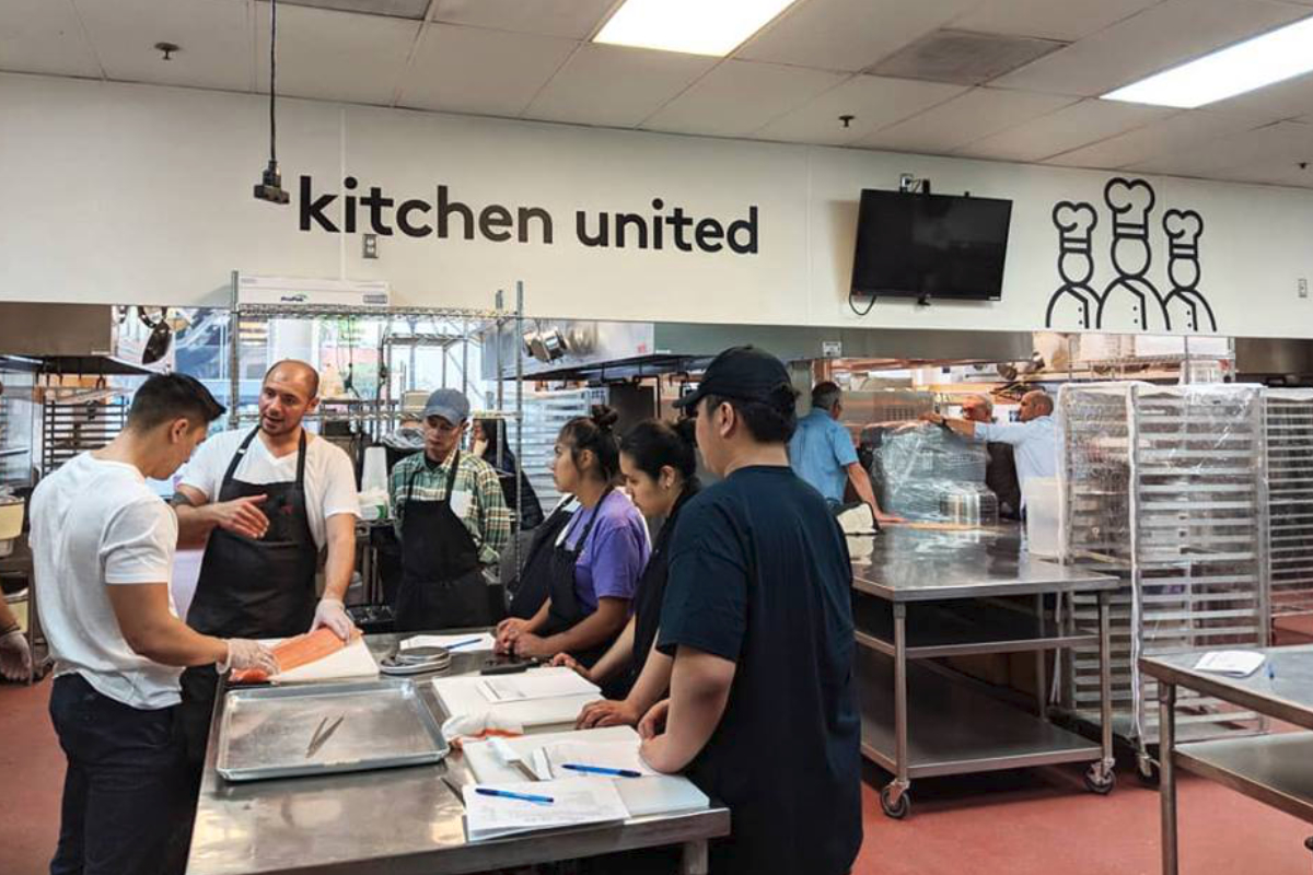 Kitchen United training