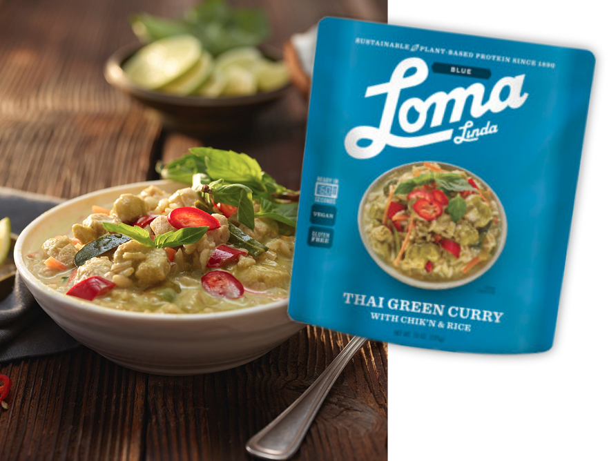 Loma Linda Thai Green Curry, Atlantic Natural Foods