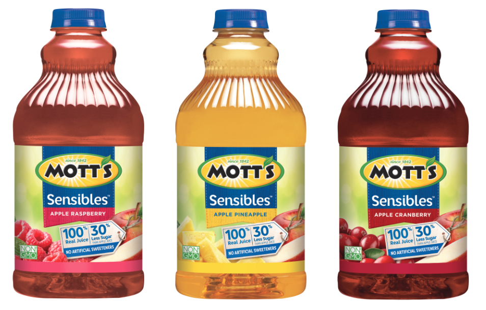 Mott's Sensibles juices