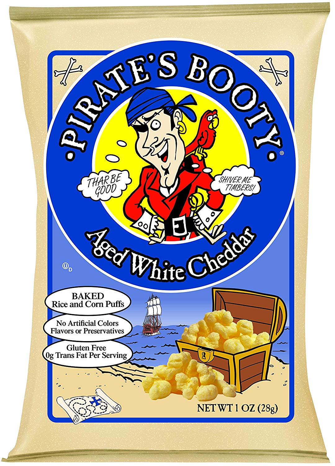 Pirates Booty snacks, Hershey