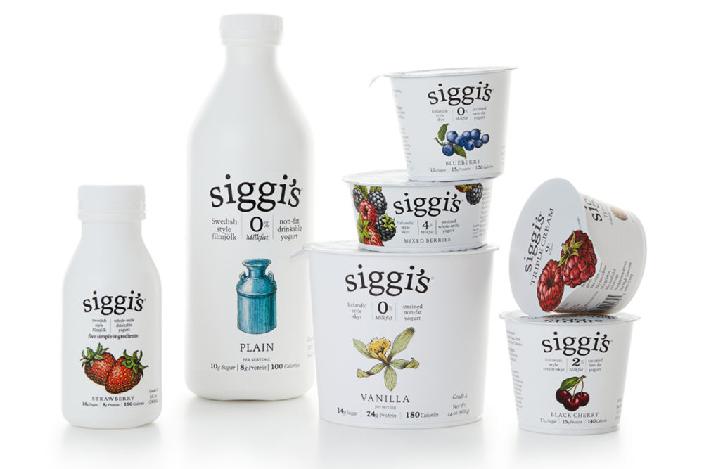 Siggi's yogurt products