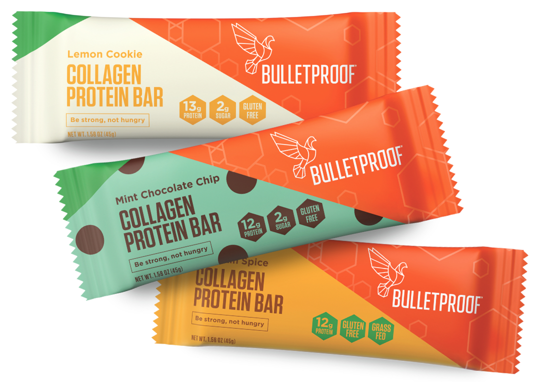 Bulletproof collagen bars