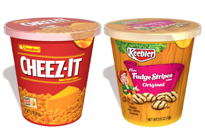 On-the-go Cheez-It and Keebler, Kellogg