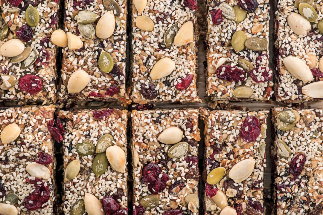 Nut and seed bars
