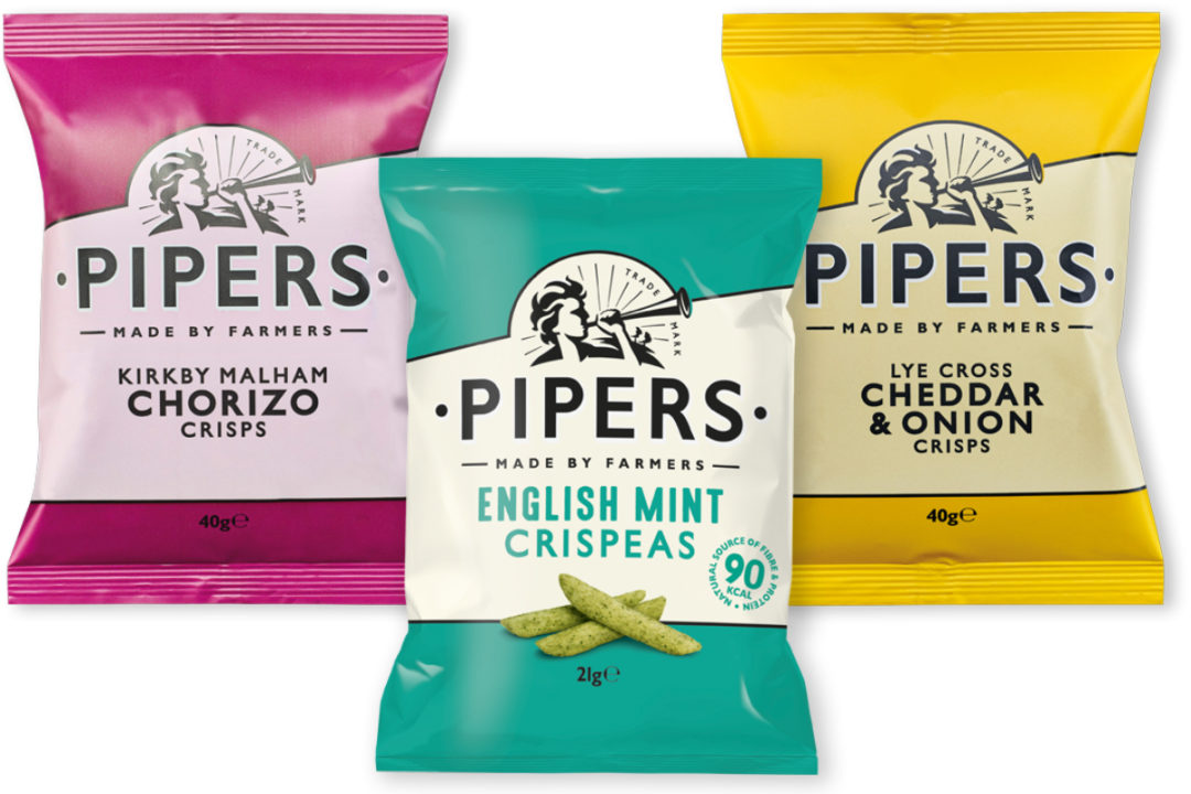 Pipers Crisps and Crispeas